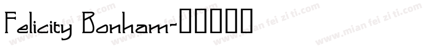 Felicity Bonham字体转换